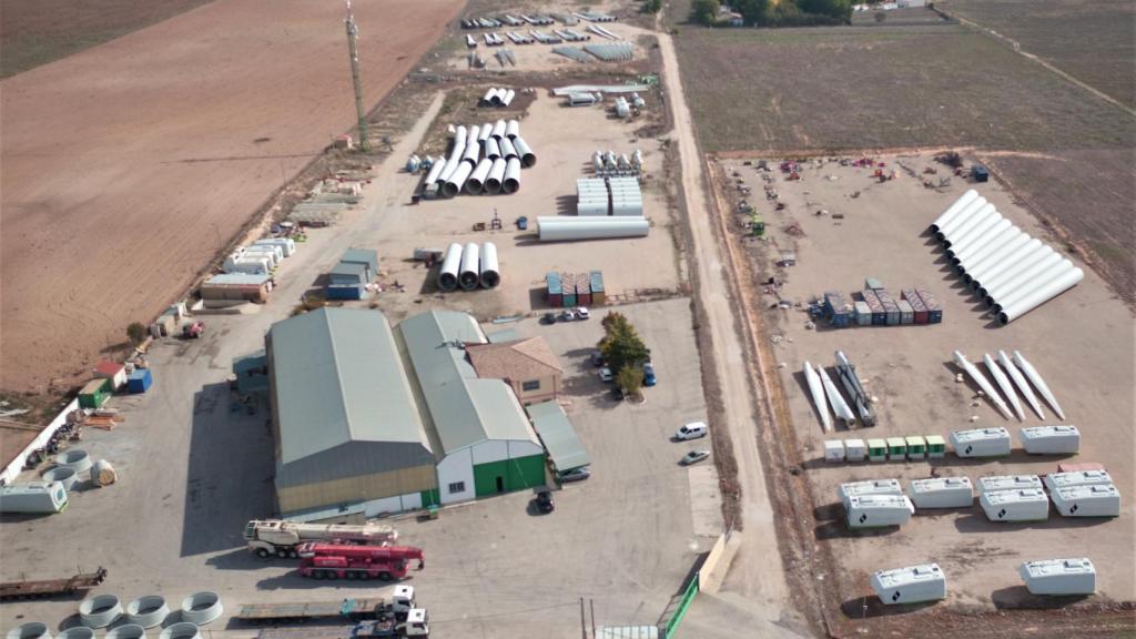 Instalaciones de almacenaje y mantenimiento de Sydis, en Albacete.