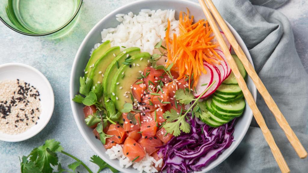 Poke bowl.