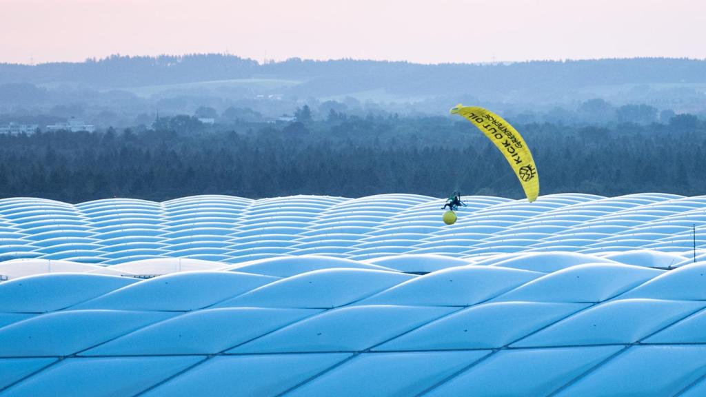 Una protesta de Greenpeace