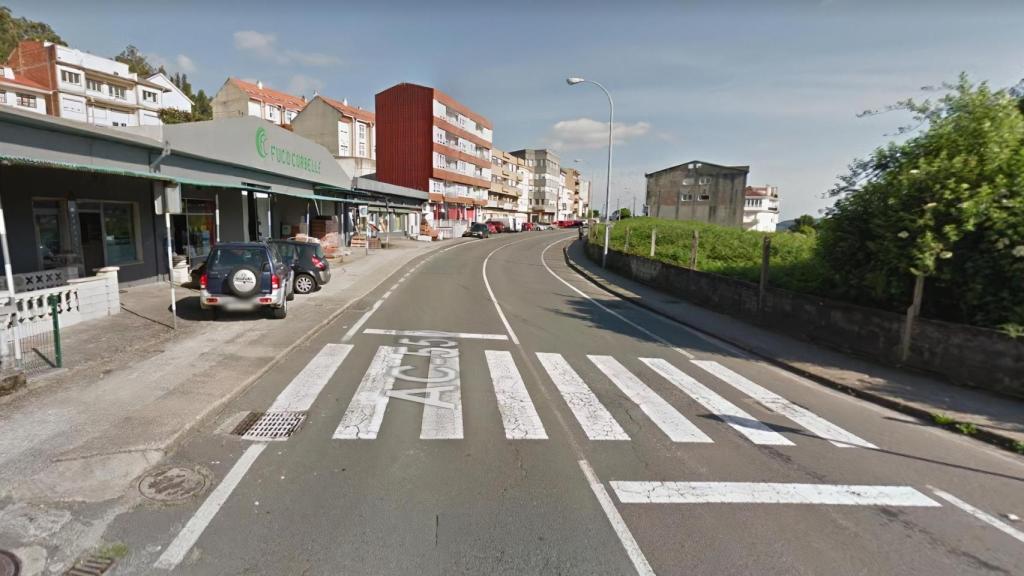 La avenida de Fernando Blanco, en Cee (A Coruña).