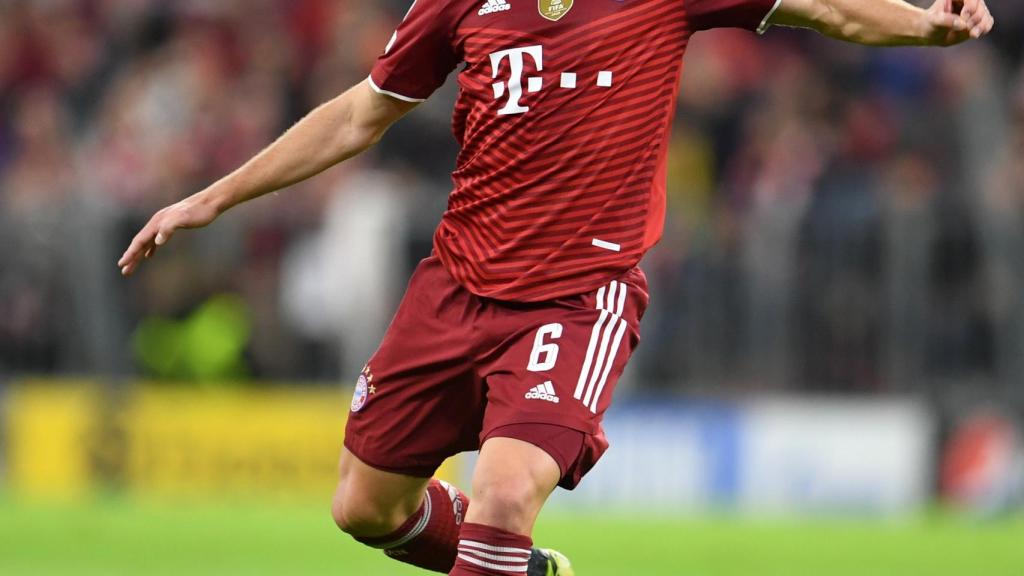 Joshua Kimmich, durante un partido con el Bayern Múnich