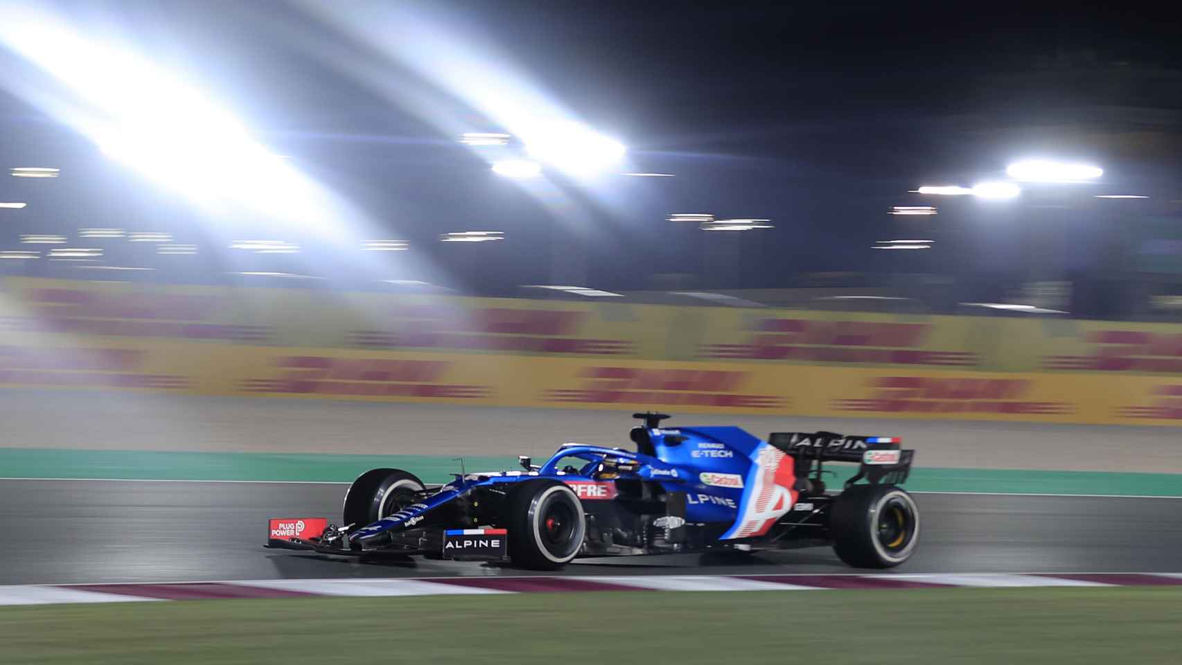 Fernando Alonso en el Gran Premio de Catar