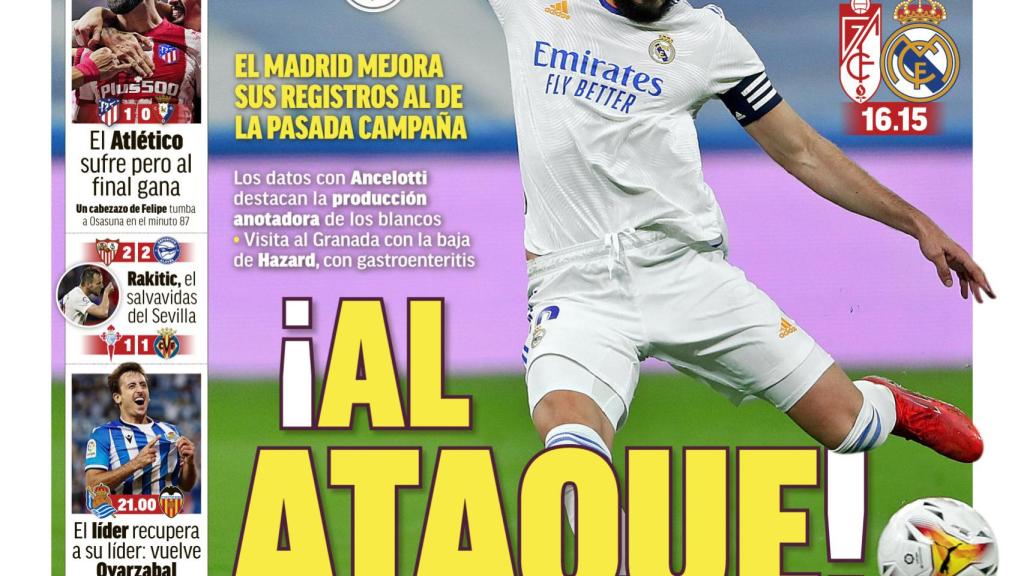 Portada MARCA (21/11/21)