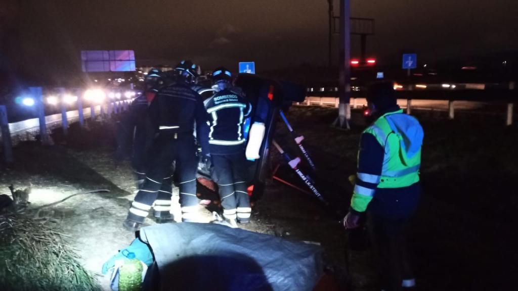 Estado en el que ha quedado el vehículo tras el accidente