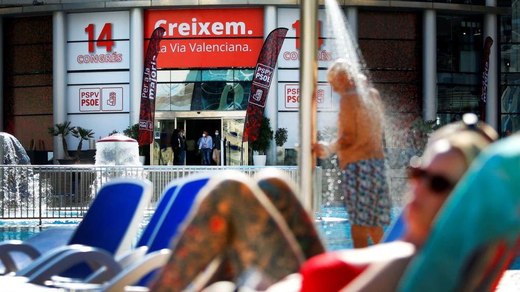 Hotel Bali de Benidorm, donde hace dos semanas se celebró el congreso de los socialistas valencianos.