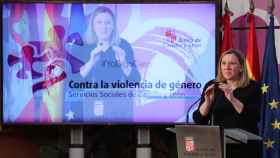 Isabel Blanco en el acto conmemorativo del Día Internacional de la Eliminación de la Violencia contra la Mujer / ICAL