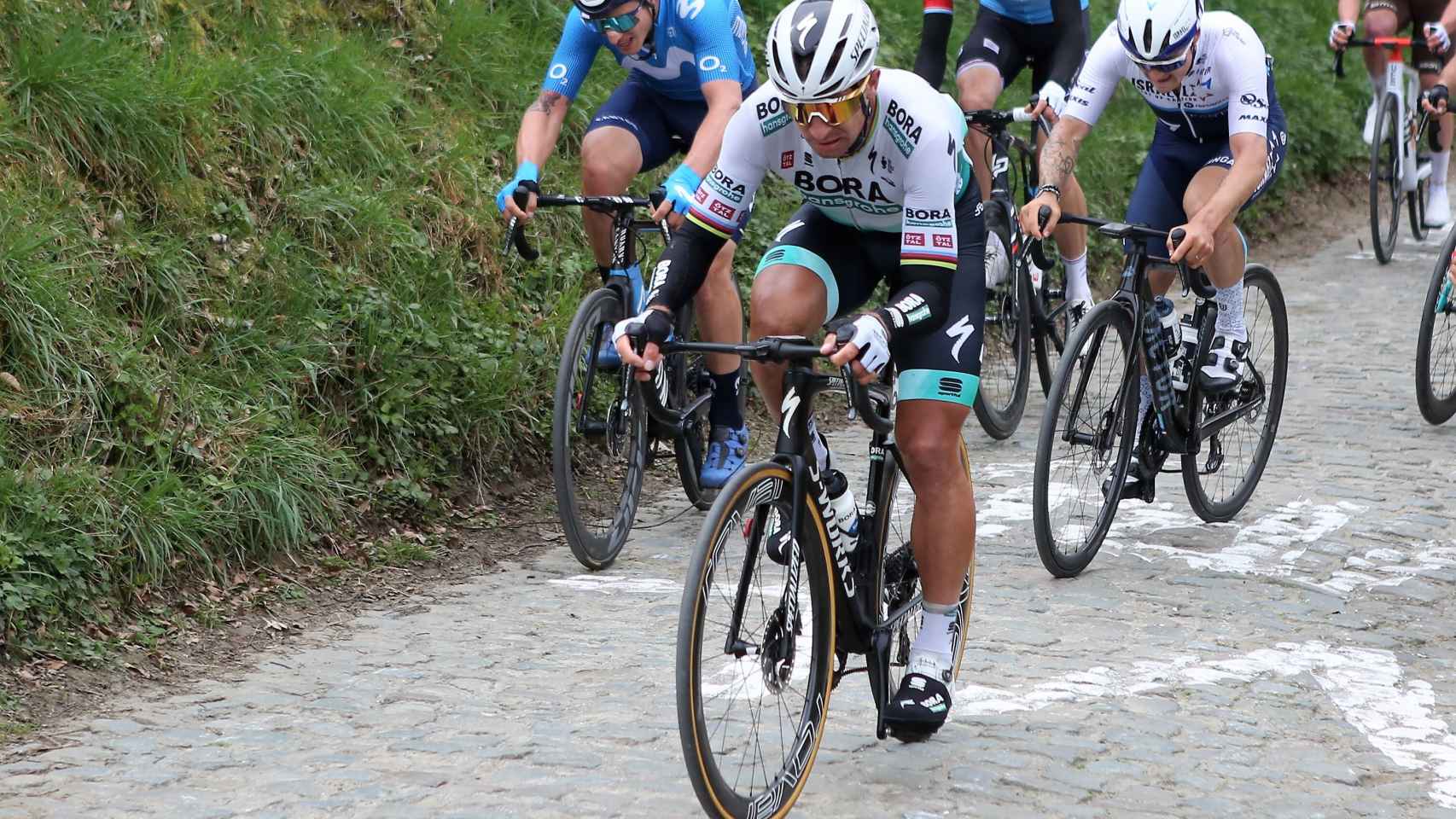 Peter Sagan en el Tour de Flandes 2021