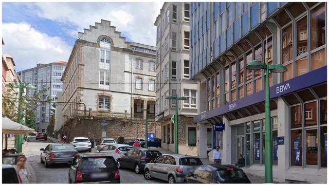 Praza do Callao, en Ferrol.