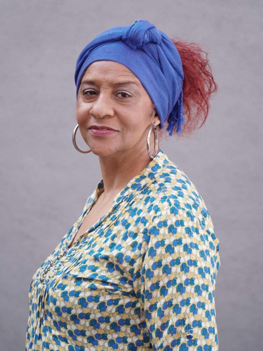 La activista feminista Rafaela Pimentel, portavoz de Territorio Doméstico. Mayobanex Rodríguez Pimentel