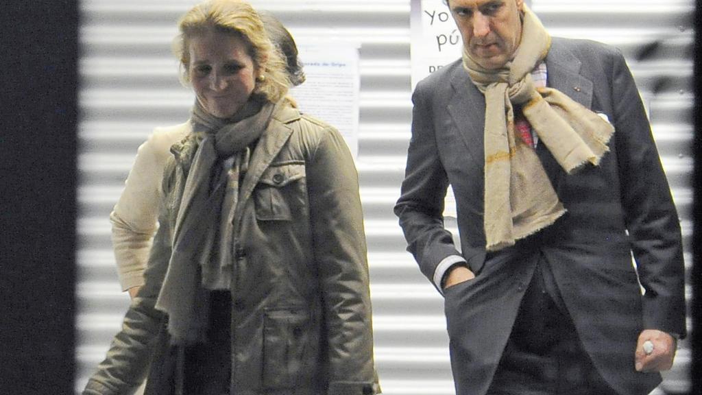 La infanta Elena y Jaime de Marichalar en una imagen captada en Madrid en 2014.