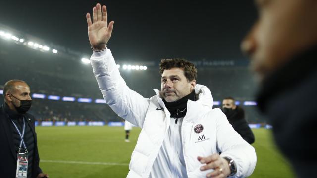 Mauricio Pochettino, con el PSG