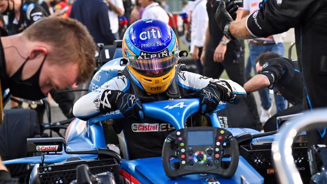 Fernando Alonso, en el GP de Catar