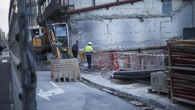 Obra en construcción. Imagen de archivo