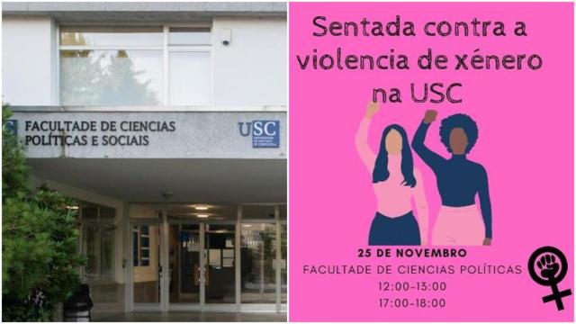 Convocada una sentada este jueves en la Facultade de Ciencias Políticas.