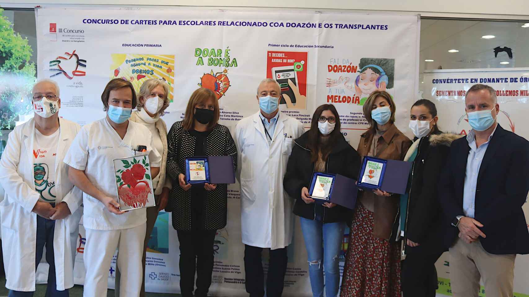 El área sanitaria de Vigo tiene el registro de donantes de órganos más alto de Galicia