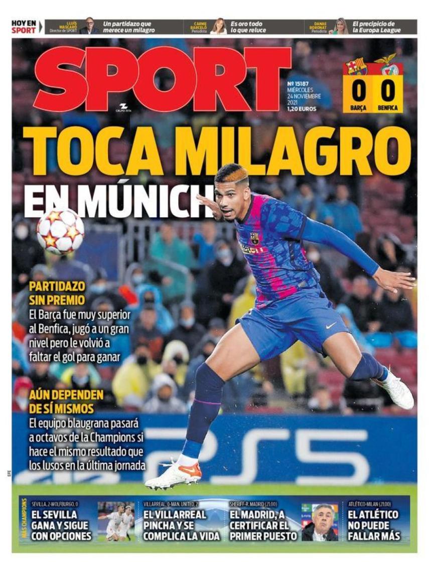 Portada SPORT