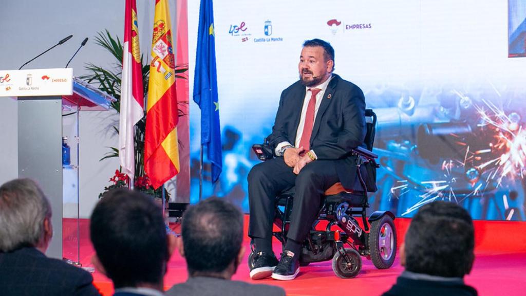 Juan Ramón Amores durante su intervención.