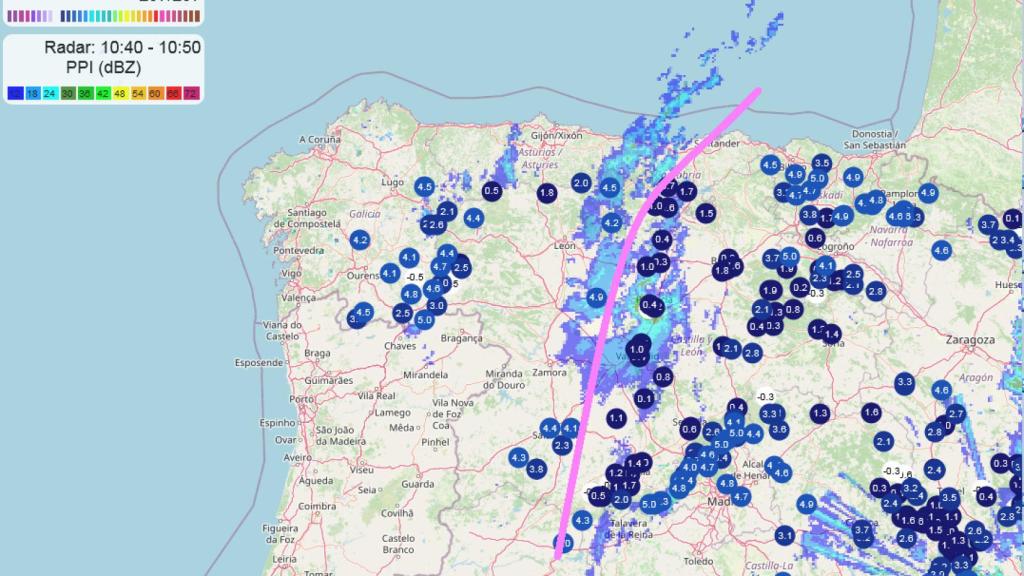 Castilla y León, en el centro del temporal de nieve