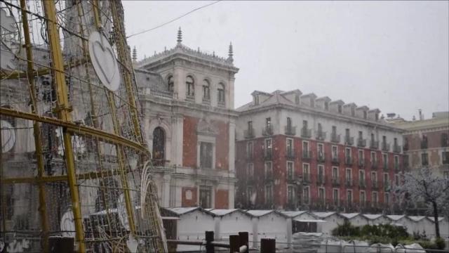 Primera nevada en Valladolid