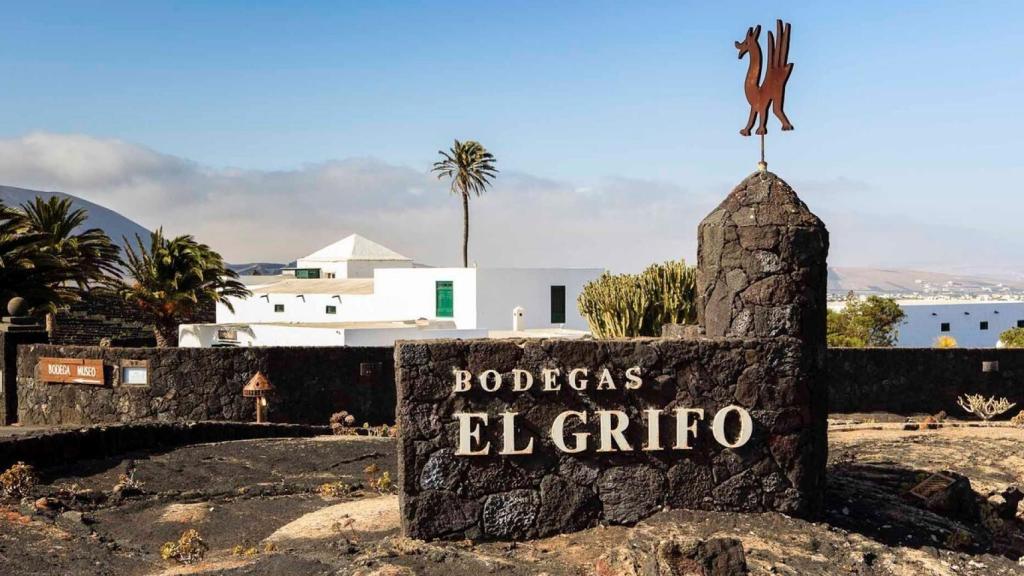 Bodega El Grifo en La Geria, Lanzarote.