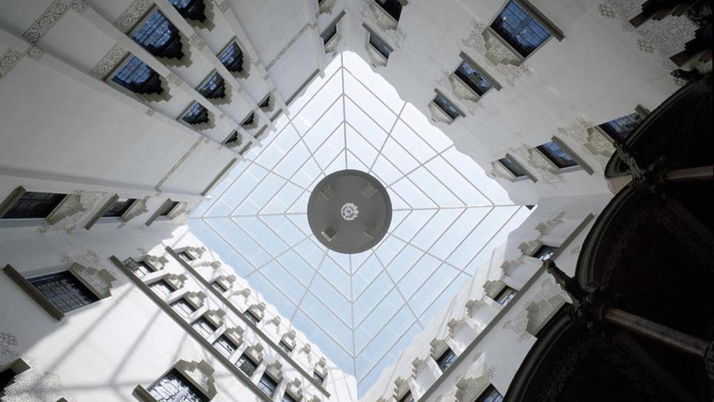 Interior del Palau Macaya en Barcelona