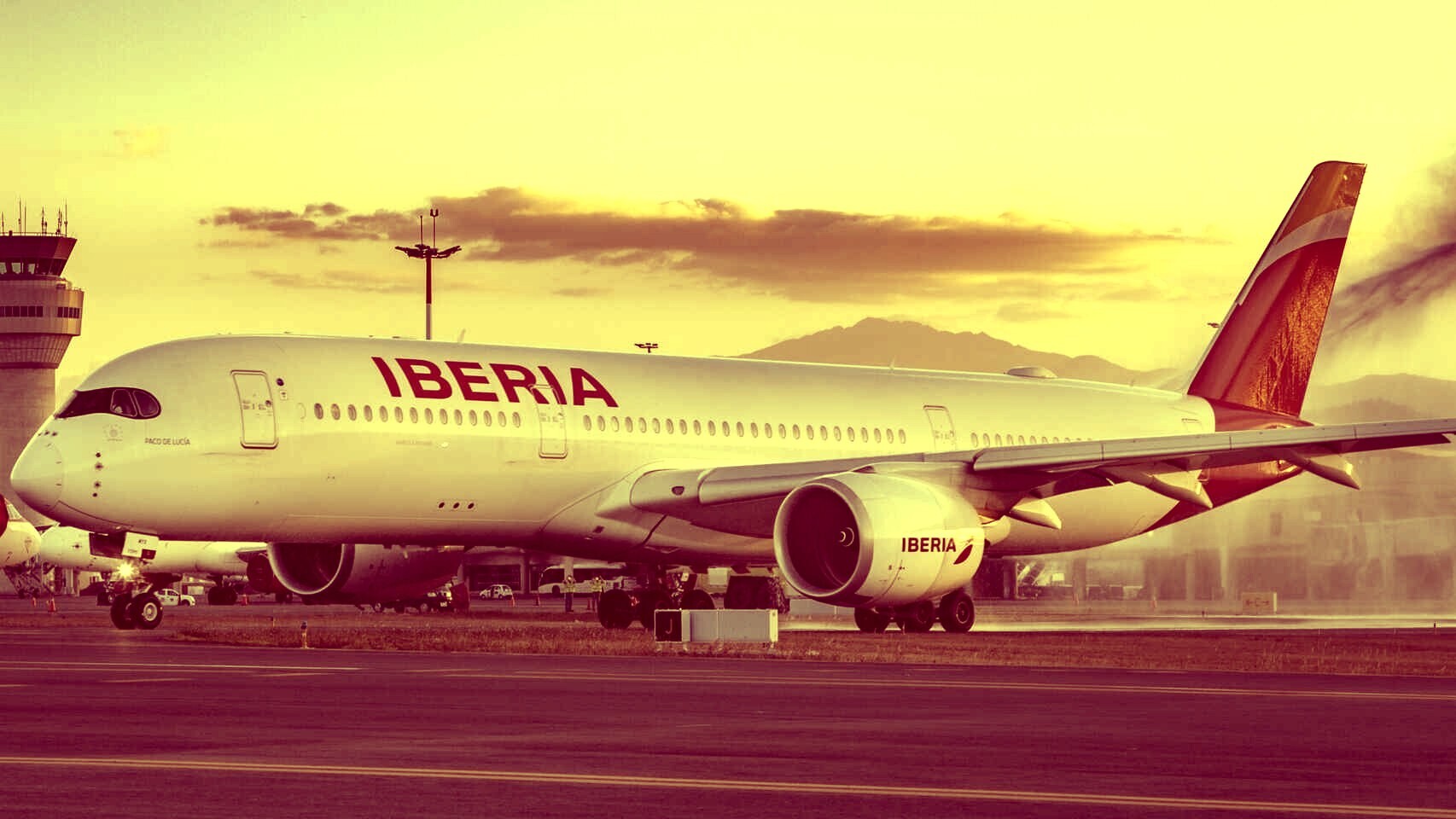 Avión de Iberia.