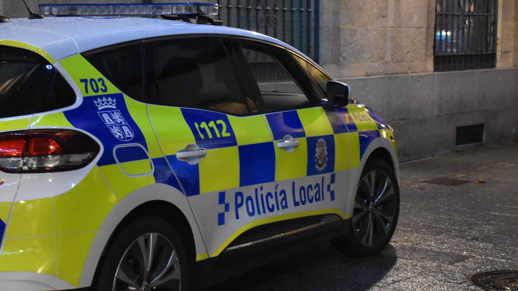 Un vehículo de la Policía Local de Salamanca