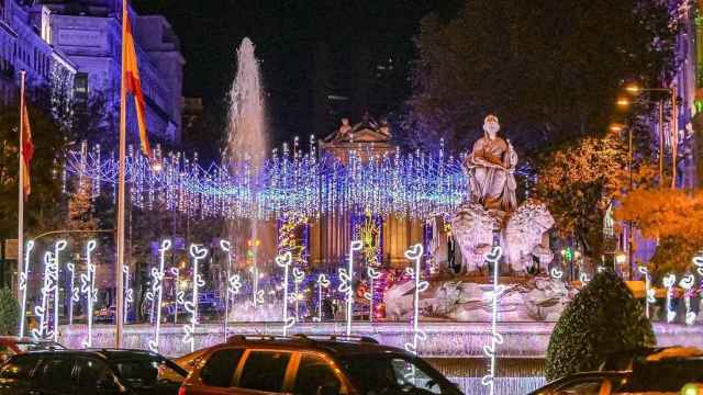 Las luces de Navidad de Madrid se encenderán el viernes 26 de noviembre. EP