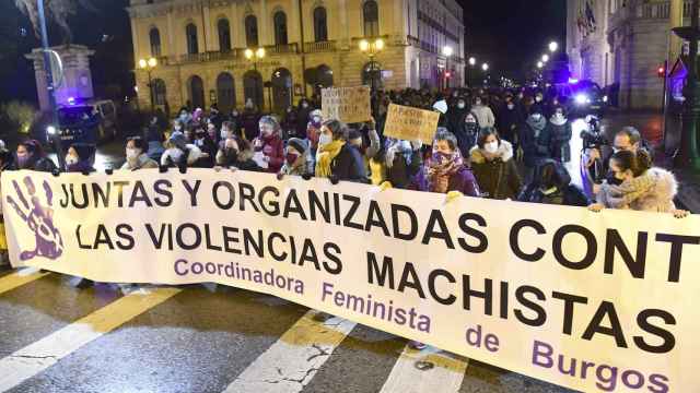 Manifestación 25-N en Burgos ICAL