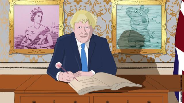 El Reino Unido de Peppa Pig: La VIÑETA de Mercedes, Paula y Benjamín Juan