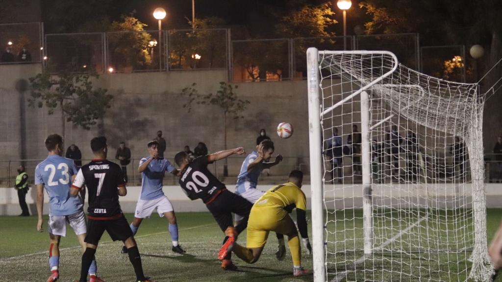 El Alicante, en su anterior partido de Copa del Rey ante el Celta.