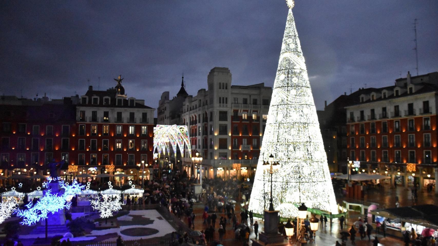 Iluminación navideña en Valladolid