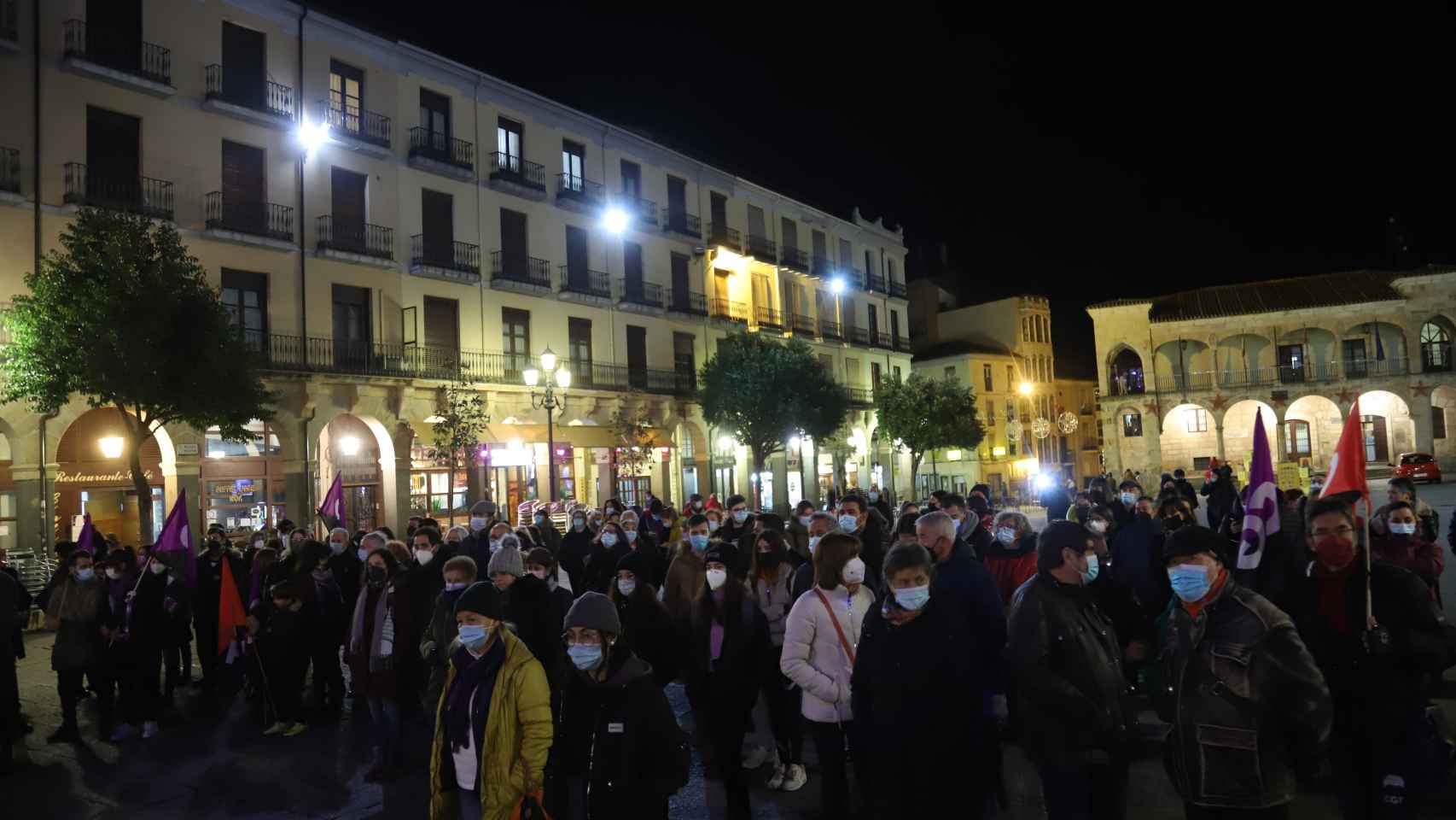Manifestación 25-N en Zamora ICAL