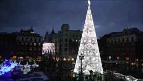 Inauguración de la iluminación navideña en Valladolid