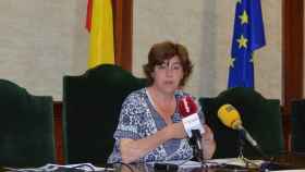 La alcaldesa de Béjar, María Elena Martín Vázquez