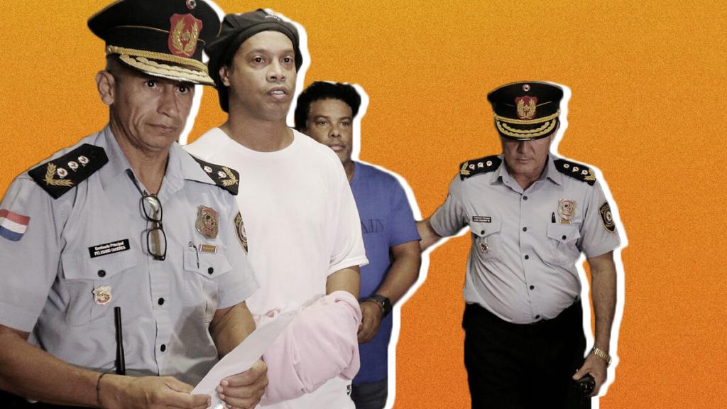 La detención de Ronaldinho y su hermano en 2020