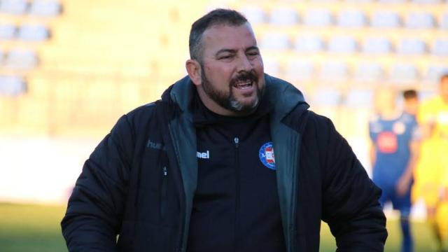 Darío Martín, entrenador del Calvo Sotelo Puertollano. Foto: CS Puertollano