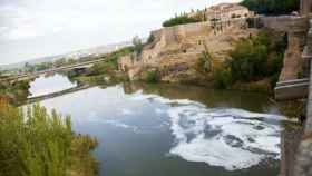 Río Tajo a su paso por Toledo.