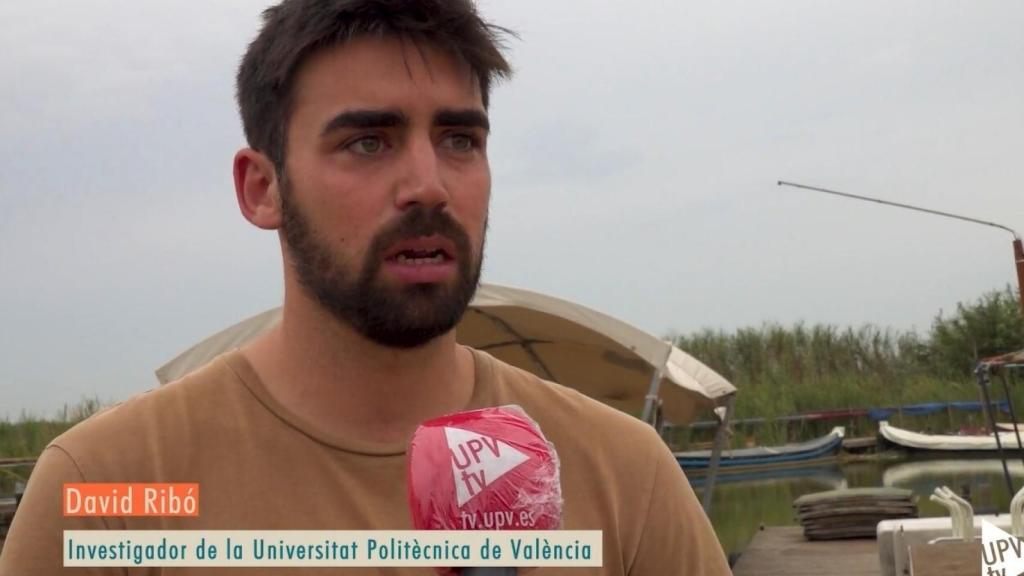 David Ribó, en el vídeo de un proyecto de la cátedra de la UPV que financia el Ayuntamiento de Valencia. EE