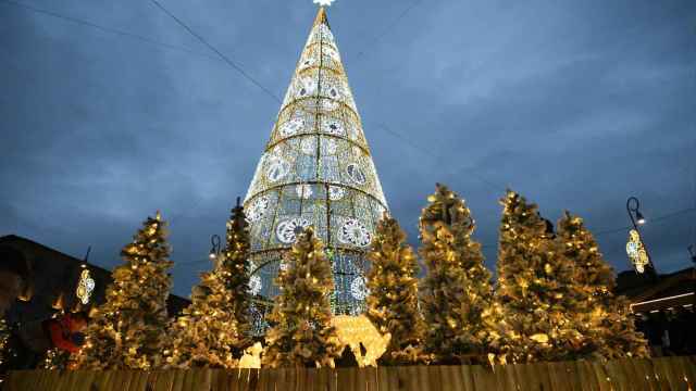 Luces de Navidad en la Boa Vila en 2020.