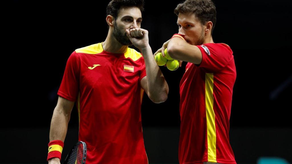 Marcel Granollers y Pablo Carreño en la Copa Davis