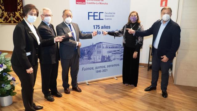 175 Aniversario de la Escuela de Magisterio de Cuenca, en el Paraninfo Universitario. Foto: JCCM