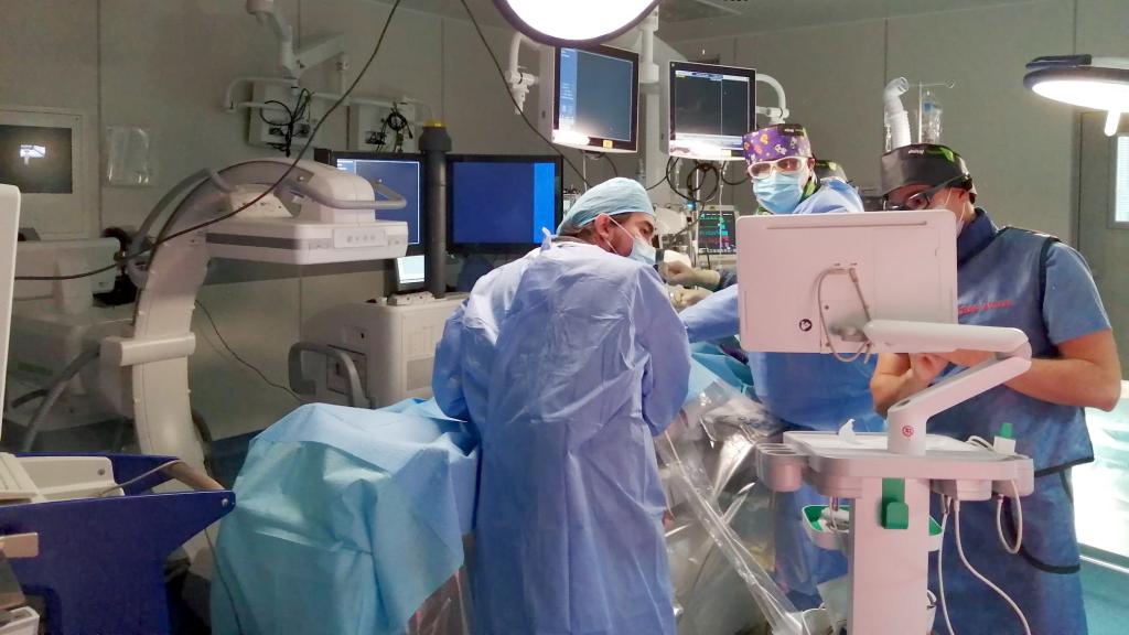 Intervención en el Hospital Virgen de la Salud de Toledo