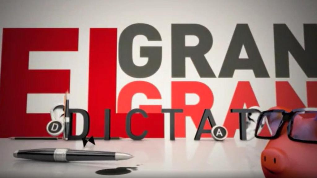 La cabecera del concurso 'El gran dictat', que la productora Triacom realizaba para TV3