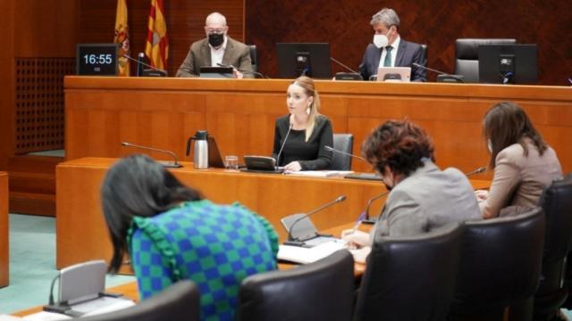 La consejera Maru Díaz, durante la presentación de los presupuestos.