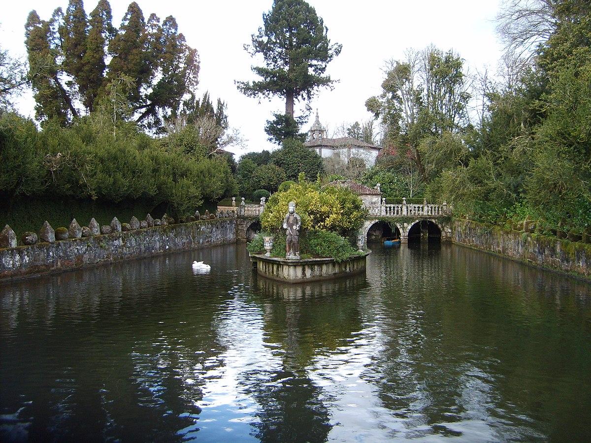  Jardines del Pazo de Oca (Fuente: Xosema vía Wikimedia)