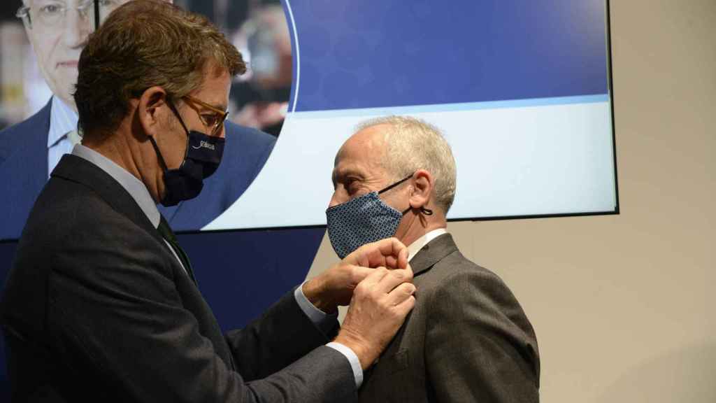 Joaquín González Iglesias recibe la medalla de Oro del Círculo de Empresarios de Galicia