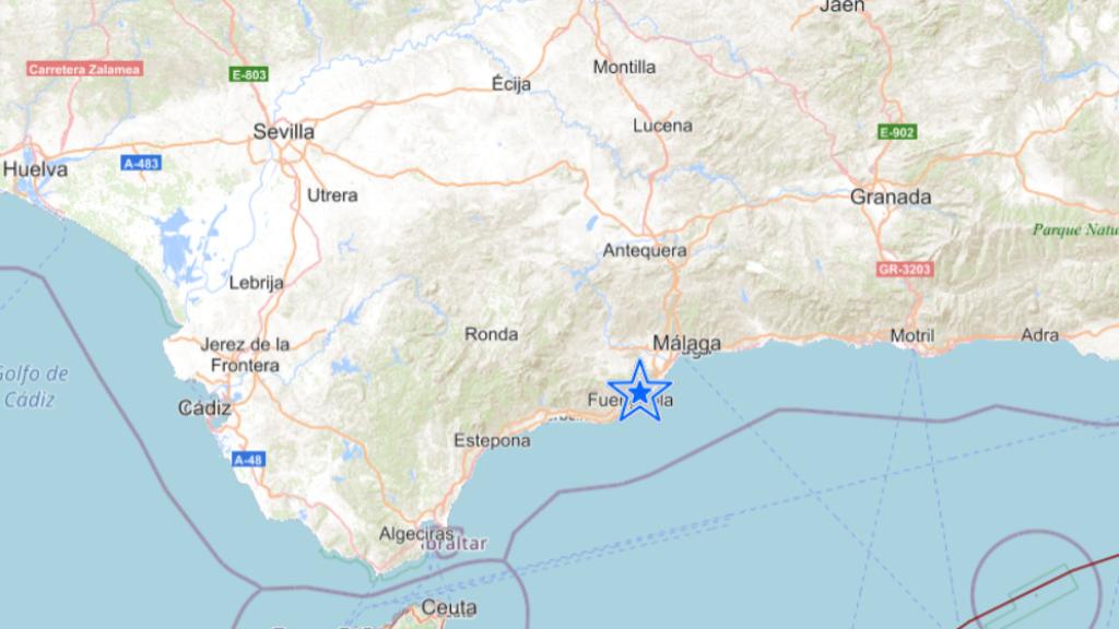 Un terremoto tiene su origen en Benalmádena.