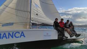 El barco del Naútico de A Coruña consigue el tercer puesto en el Mundialito de Santander