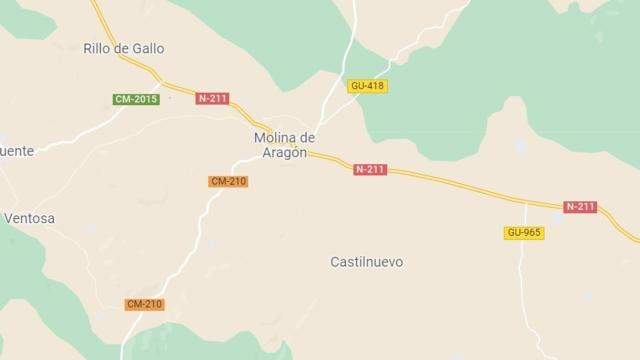 Un trabajador herido al caerse de cinco metros de altura en Molina de Aragón (Guadalajara)